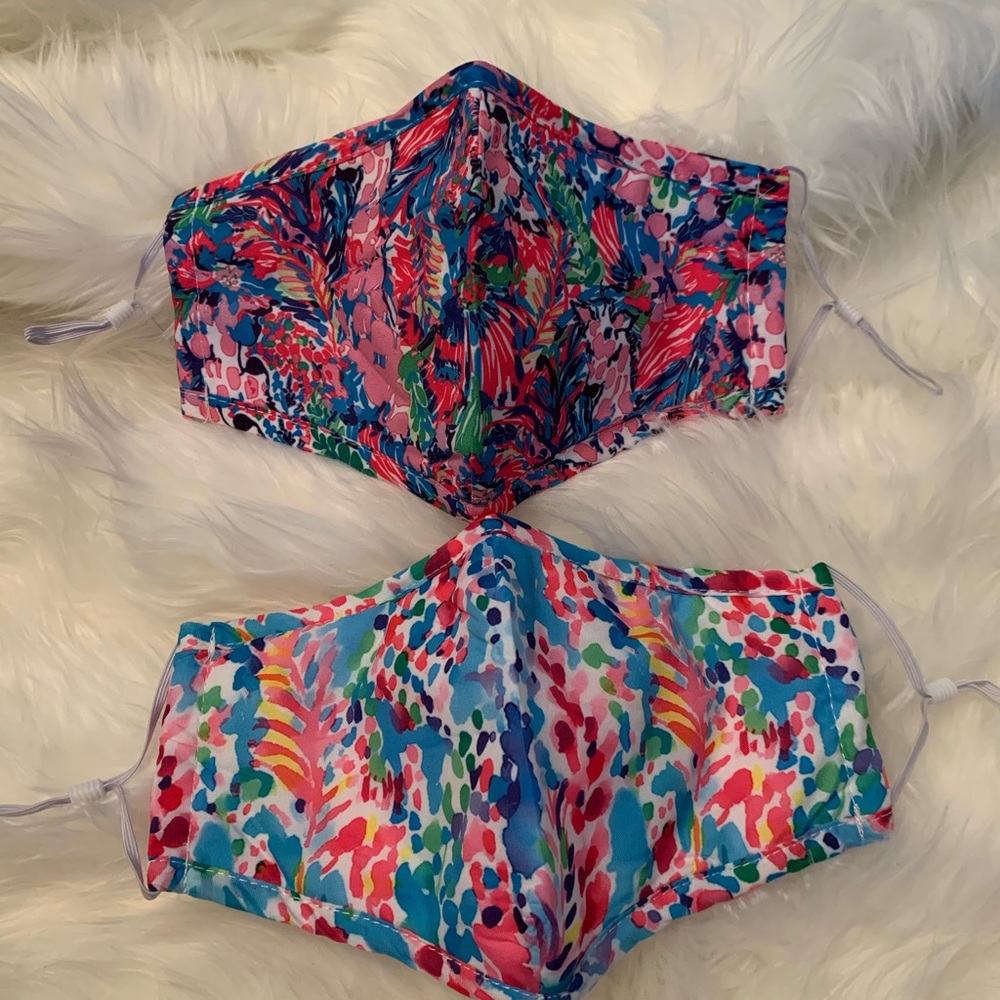 Lilly Pulitzer face mask